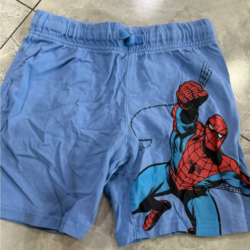 H&M Marvel Spiderman Blue Kids' Shorts